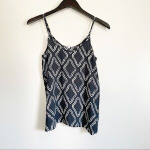Gentle FAWN Black Sleeveless Camisole Blouse XS